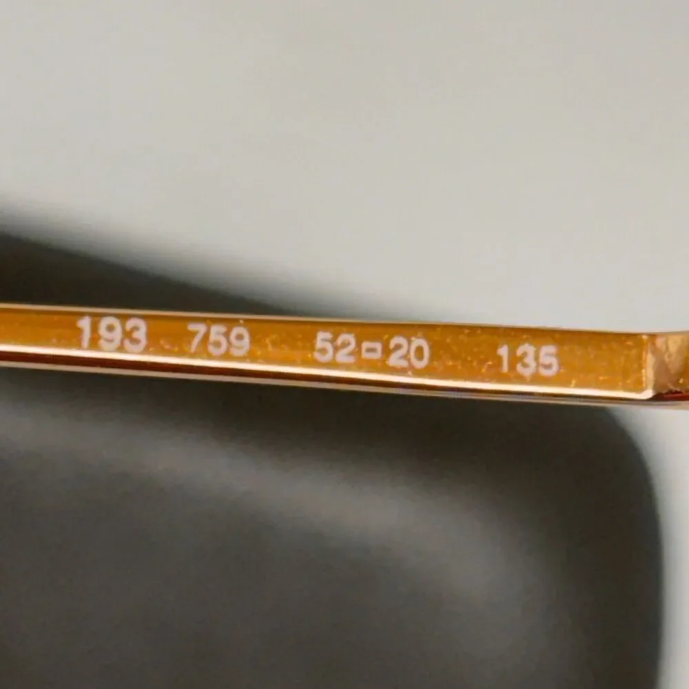 Vtg Giorgio Armani 193 759 Eyeglass Frames 52-20 135 Brown Tortoise Made Italy